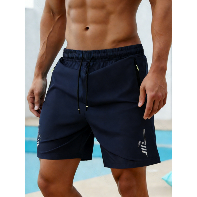 Summer Clothing Essentials Men - Celana Pendek Olahraga Kasual Pria Ukuran