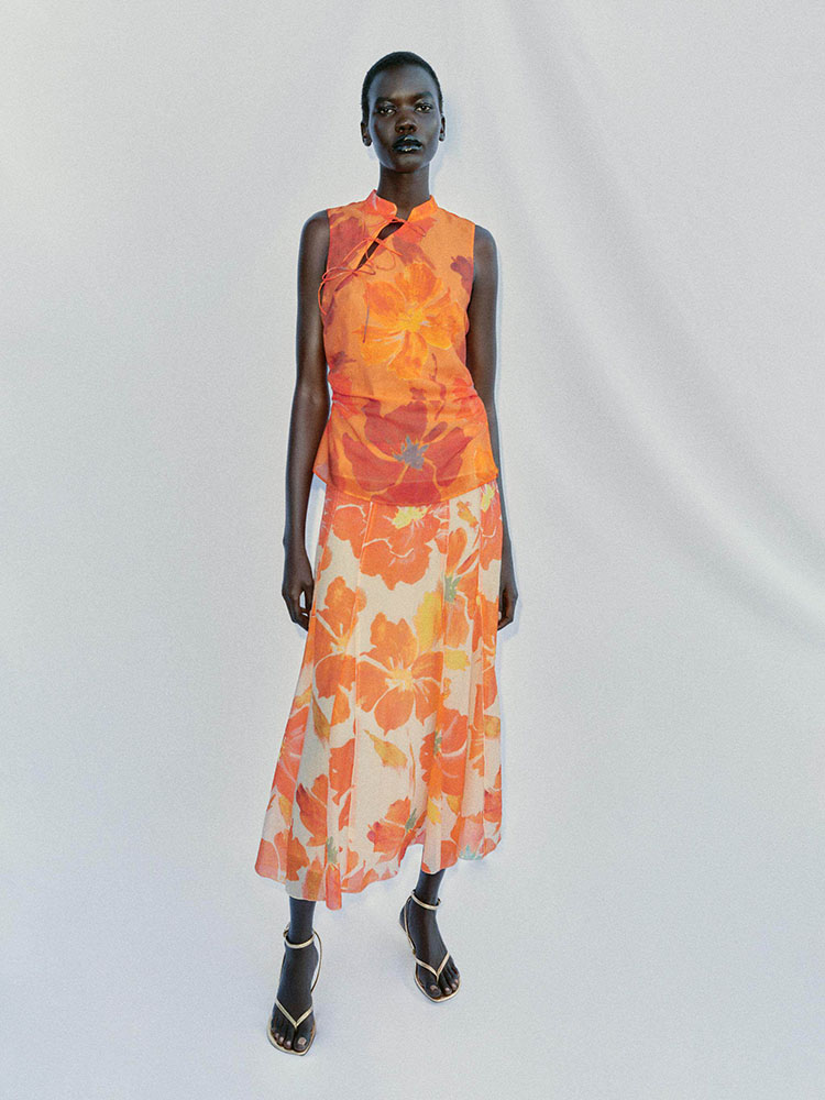 Summer Clothing Looks - Atasan Tanpa Lengan Gaya Cina Modis