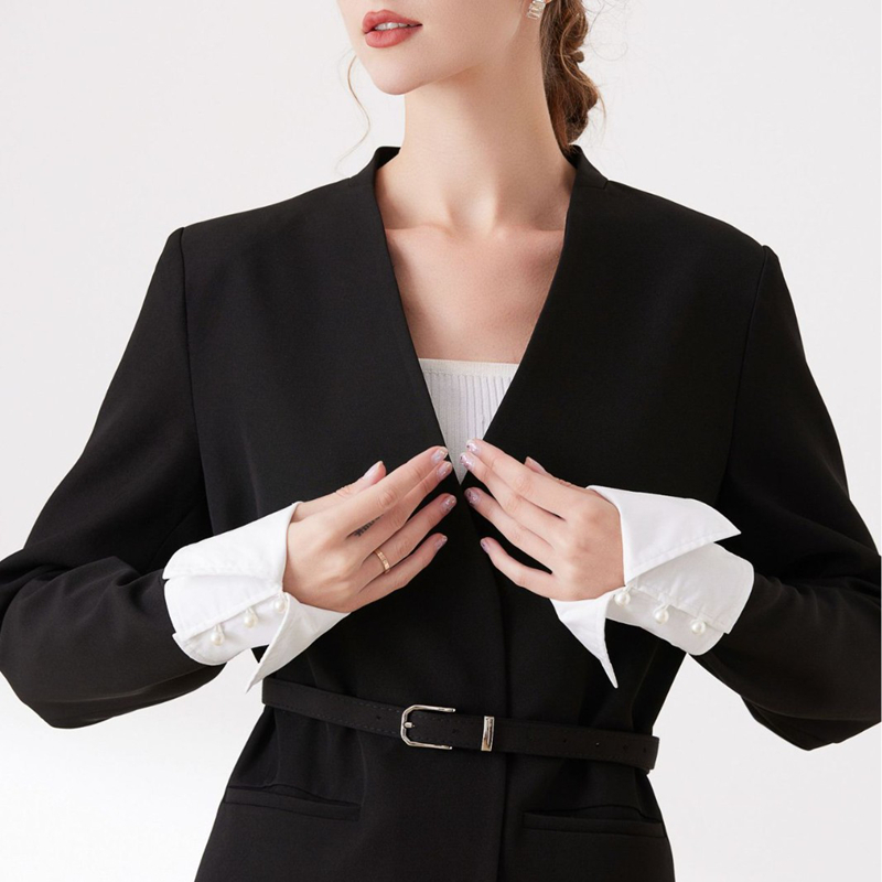 Summer Clothing For Teens - DIY Kemeja Kantor Elegan Manset Palsu