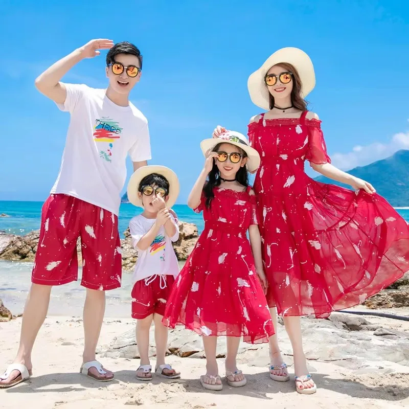 Summer Dresses Yours Clothing - Tampilan Liburan Liburan Pakaian Keluarga Yang