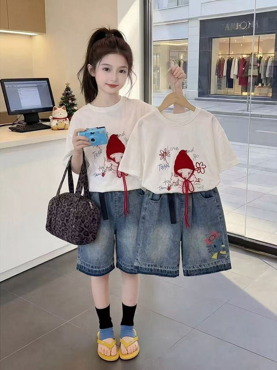 Summer Clothing Online - Kaus Lengan Pendek Musim Panas Anak