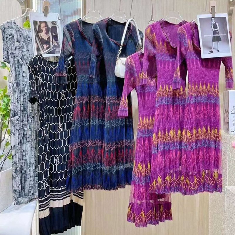 Summer Clothing Discount - Gaun motif bunga kehidupan rumah musim