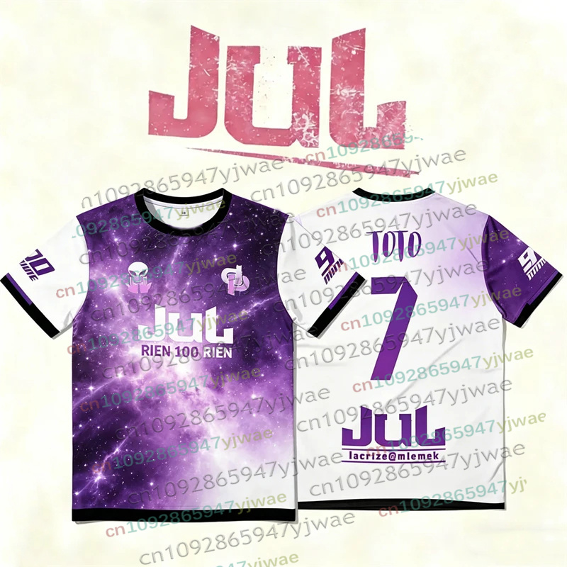 Summer Clothing In French - Jersey Album JUL Baru Rapper Prancis