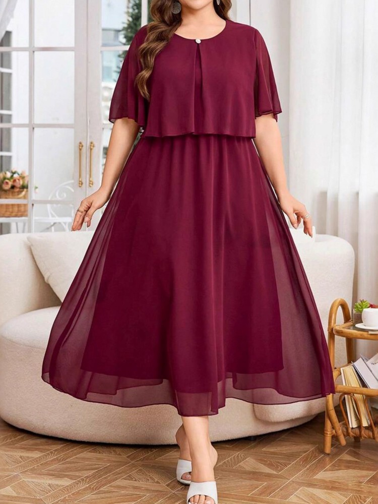 Xl Summer Clothing - Gaun Ukuran Besar XL-5XL Pakaian Wanita