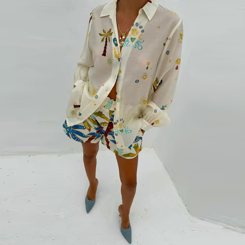 Summer Vacation Clothing Women - Set Saku Cocok untuk Semua Pakaian