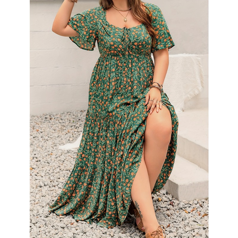 Summer Vacation Clothing Women - Gaun Musim Panas Wanita Ukuran Besar