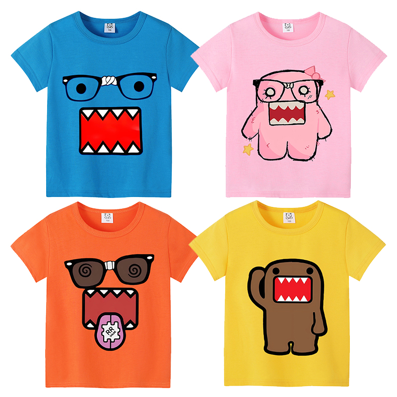 Summer Clothing Toddler - Pakaian Anak Laki-laki Perempuan Kartun Lengan