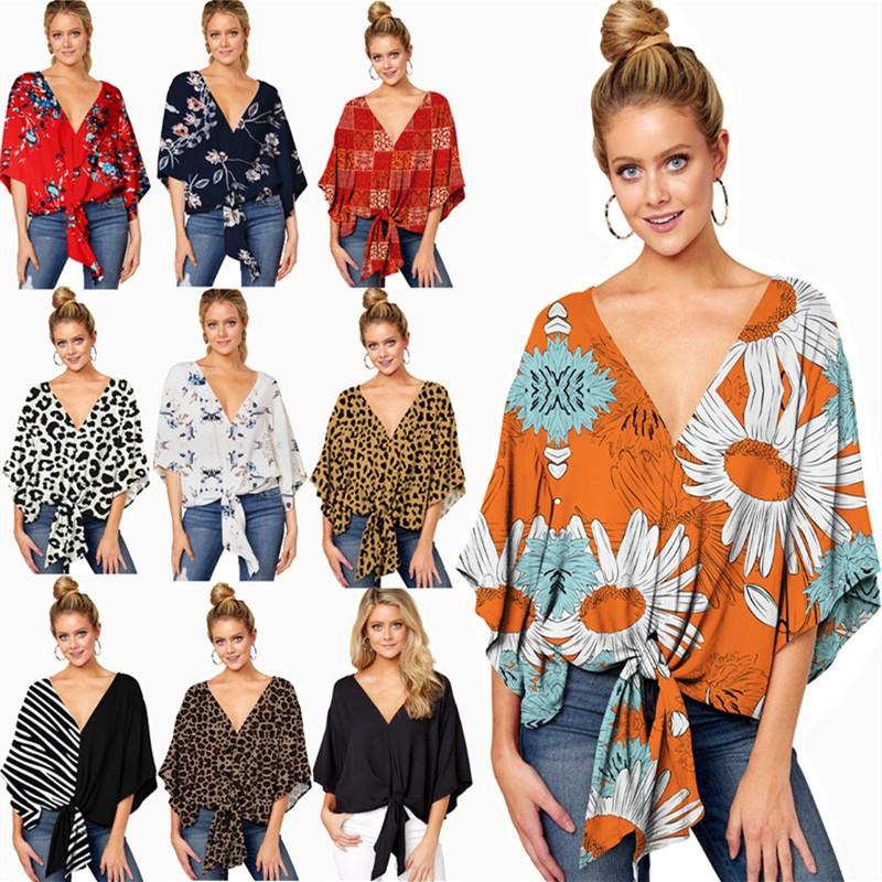 Summer Clothing Online - Blus Wanita Ukuran Besar S5XL Musim