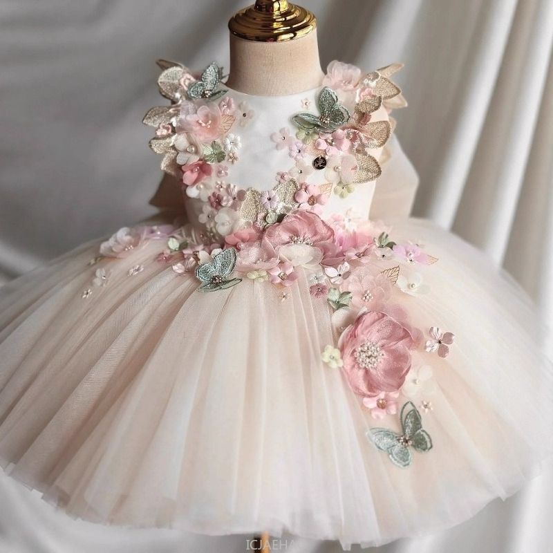Summer Dresses Yours Clothing - Gaun Pesta Musim Panas Anak Perempuan