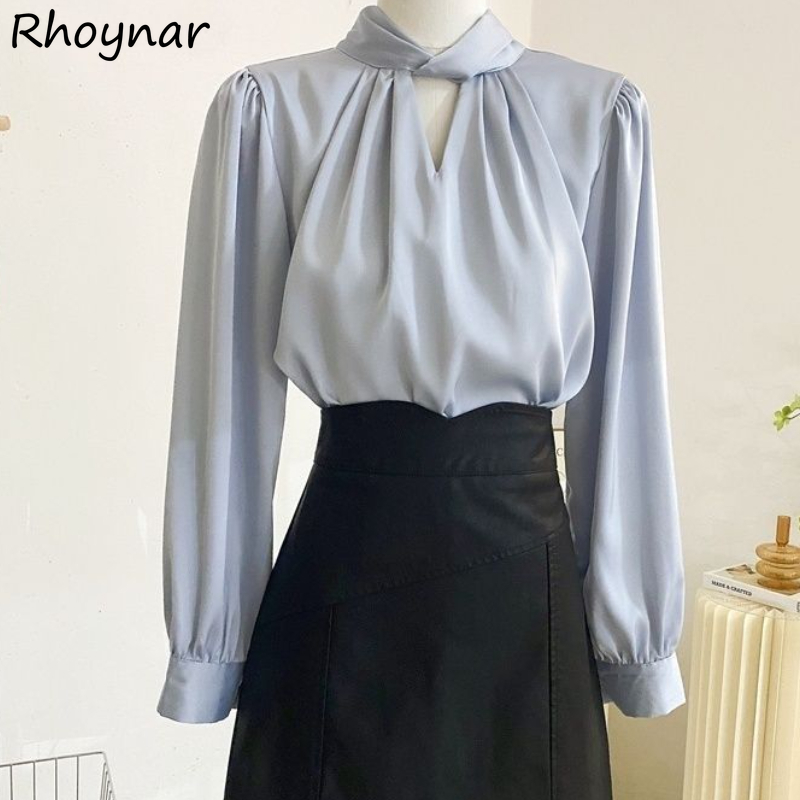 Summer Clothing In French - Blus Wanita lengan panjang, blus wanita