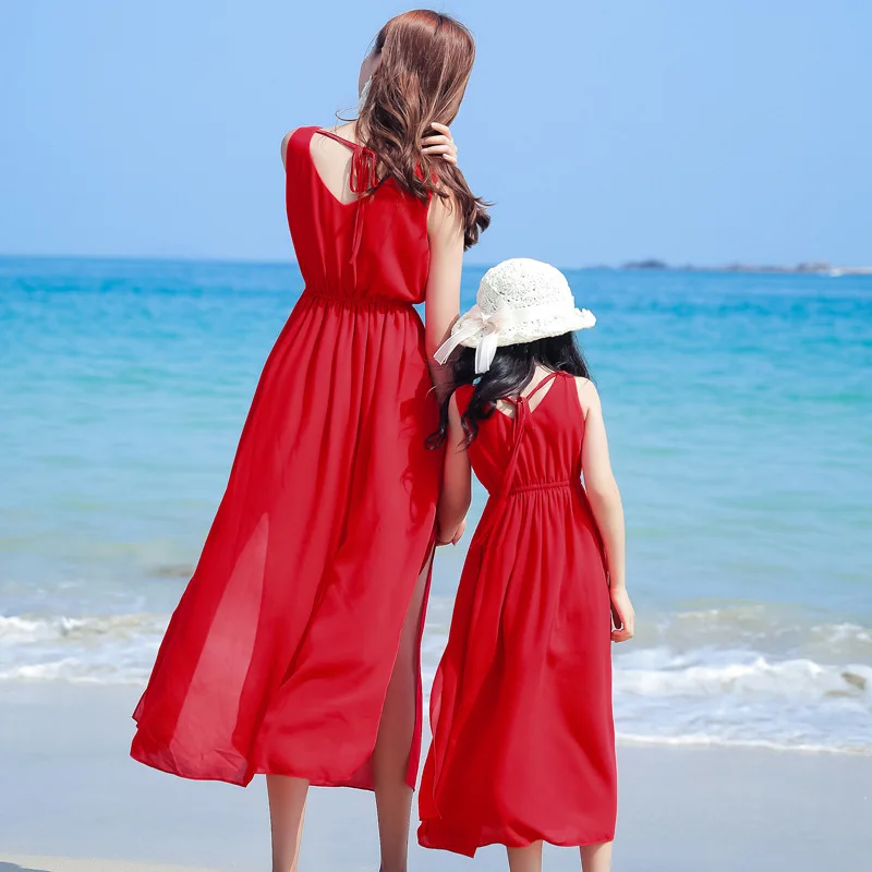 Gaun Tampilan Liburan Bayi Ibu - Summer Clothing Resort ulasan dan harga