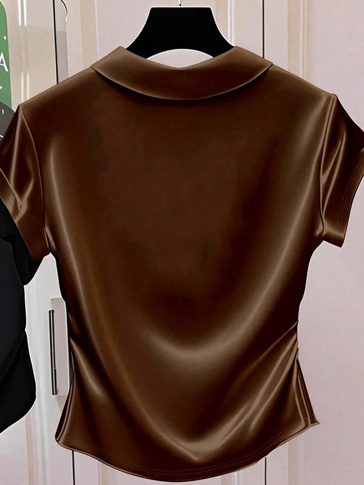 Kaus Lengan Pendek Kasual Wani - Xl Summer Clothing ulasan dan harga