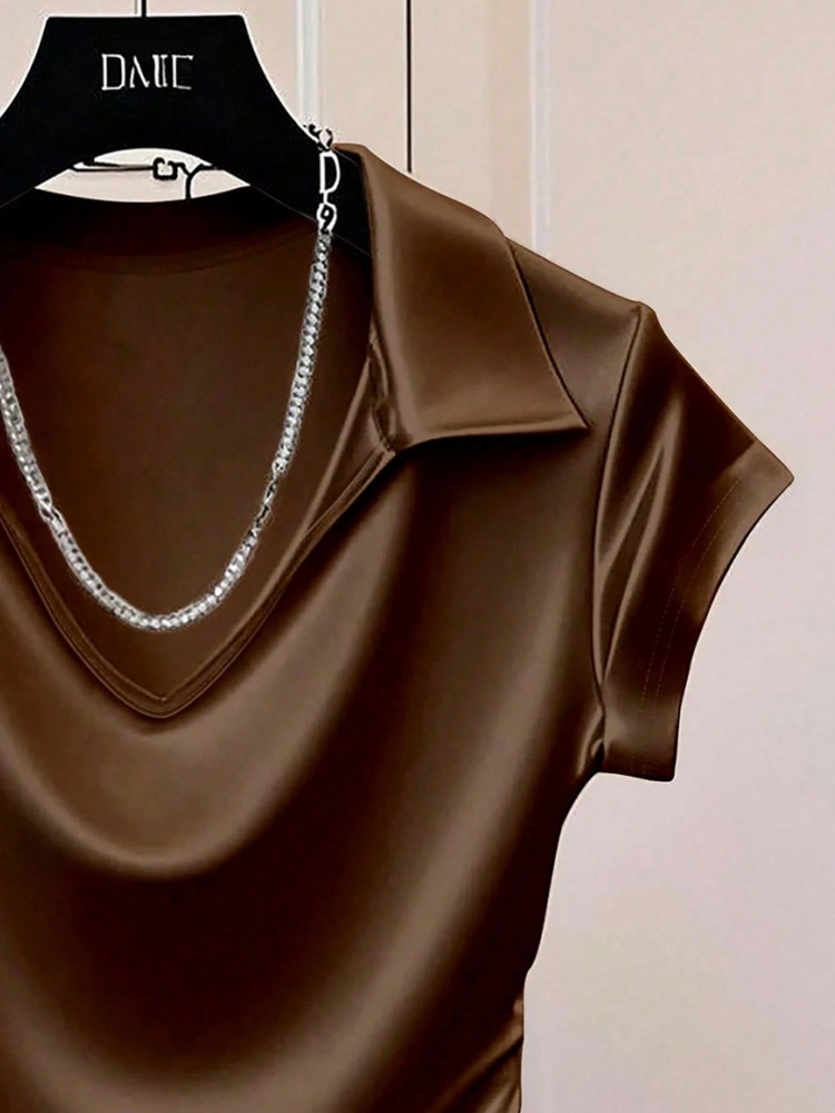 Kaus Lengan Pendek Kasual Wani - Xl Summer Clothing ulasan dan harga