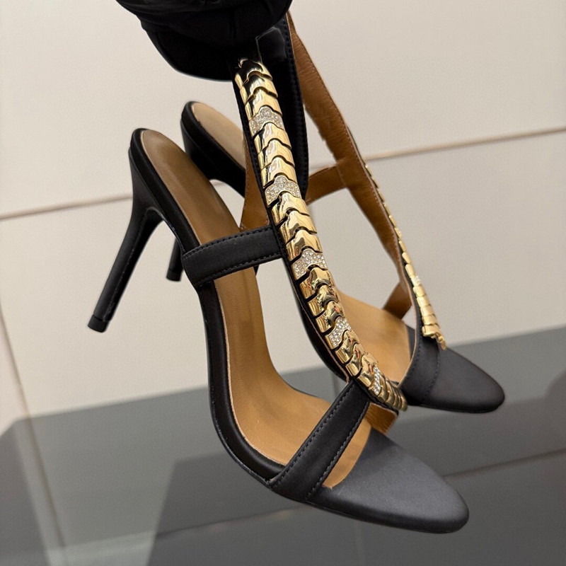 Sandal Gladiator Wanita Satin  - Summer Clothing Sale ulasan dan harga