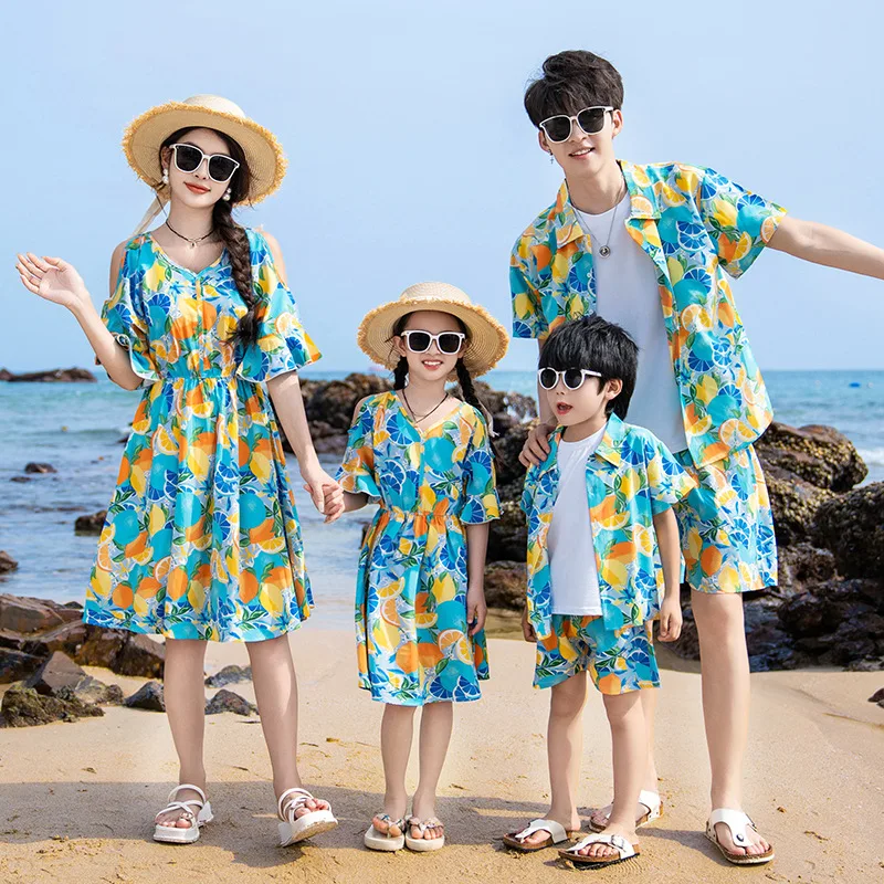 Pakaian pasangan orang tua ana - Summer Clothing Looks ulasan dan harga