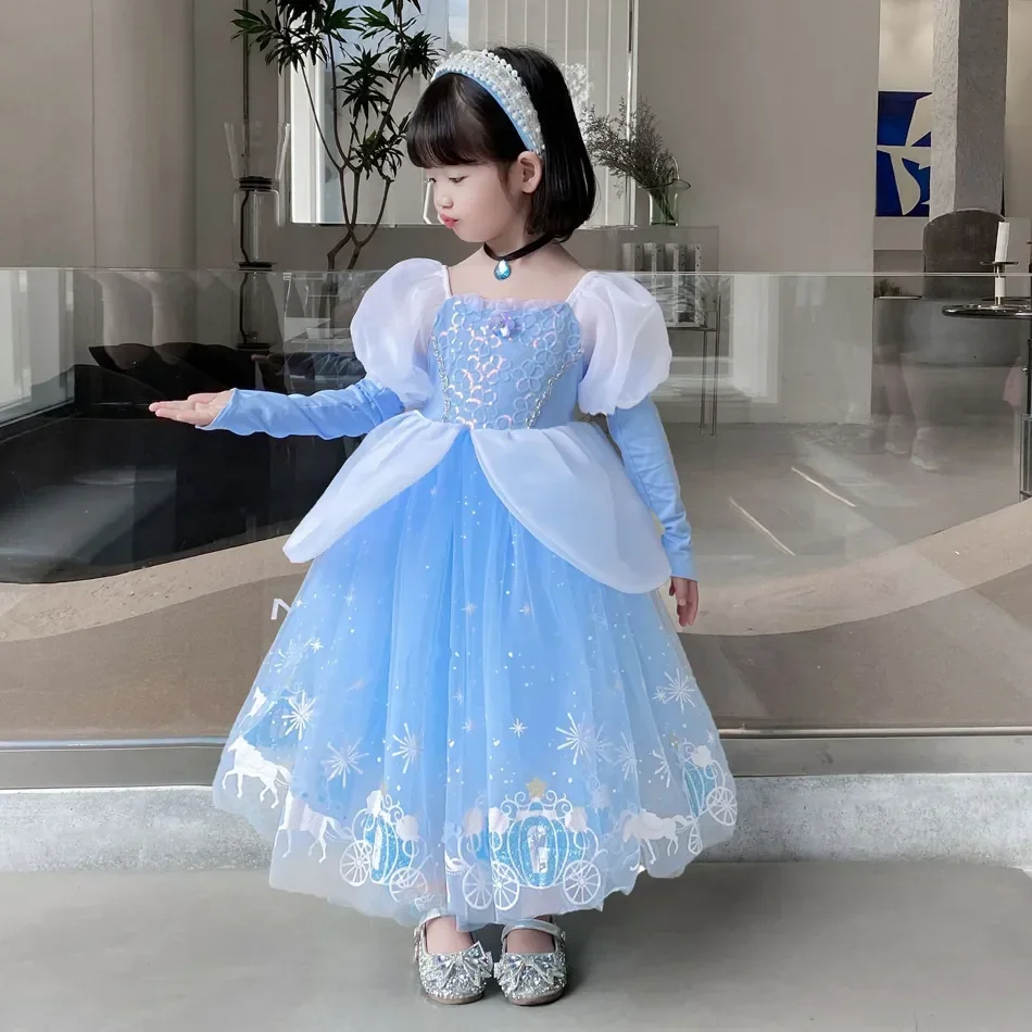 Gaun Cosplay putri Cinderella  - Summer Dresses Yours Clothing ulasan dan harga