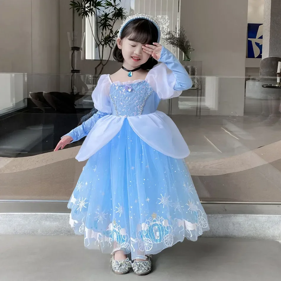 Gaun Cosplay putri Cinderella  - Summer Dresses Yours Clothing ulasan dan harga