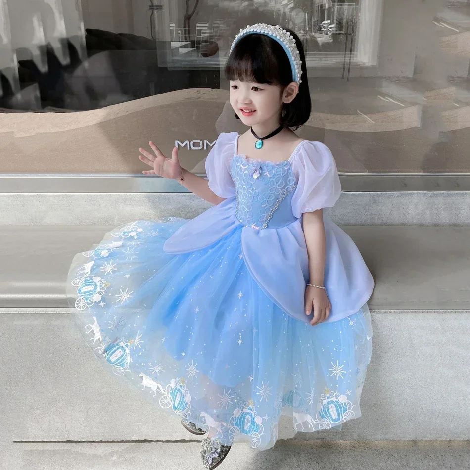 Gaun Cosplay putri Cinderella  - Summer Dresses Yours Clothing ulasan dan harga
