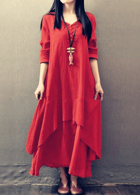 Gaun Wanita India Gaun Maxi Le - Indian Summer Vintage Clothing ulasan dan harga