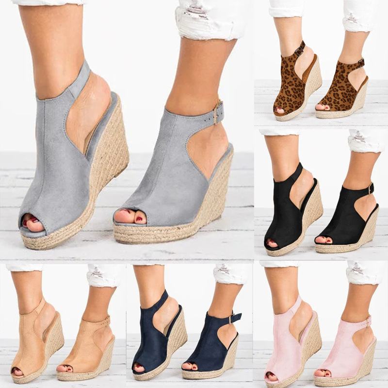Sandal bertumit untuk wanita m - Espadrille Sandal Women ulasan dan harga