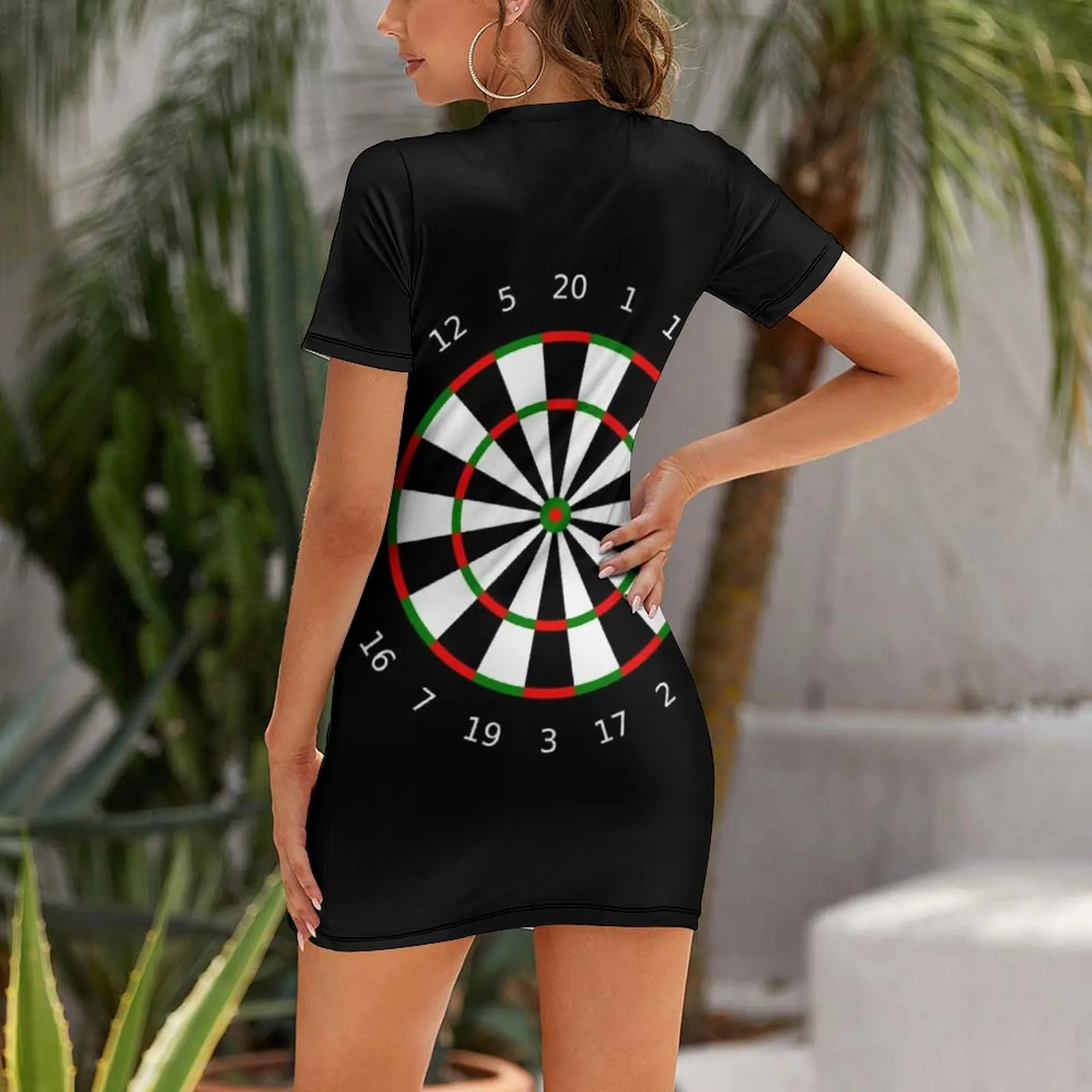 Gaun lengan pendek motif papan - Summer Clothing Trends 2025 Women'S ulasan dan harga