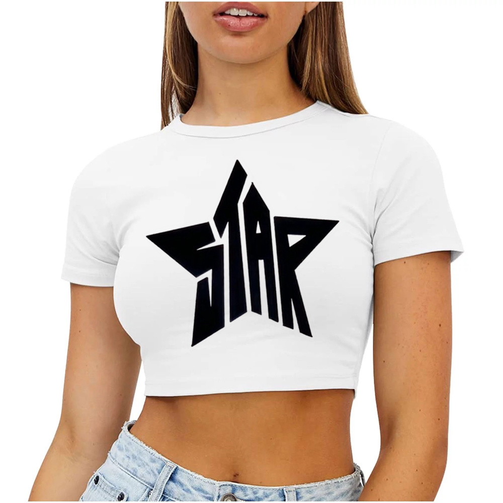 Atasan Crop Top Y2k 2000-an, a - Summer Clothing For Teens ulasan dan harga