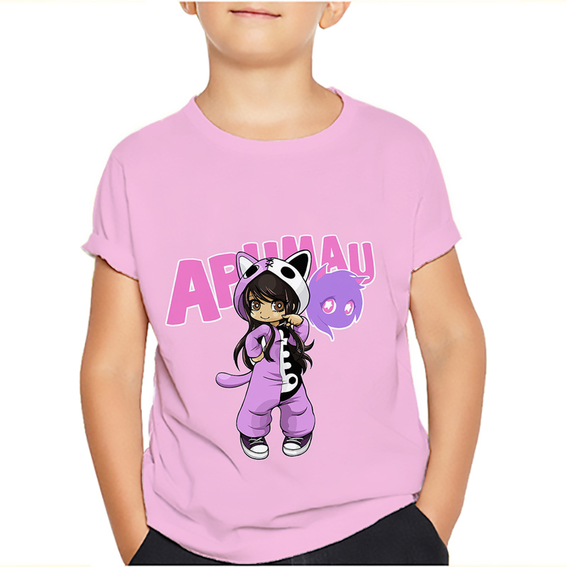Aphmau kaus kucing anak laki-l - Summer Clothing Toddler ulasan dan harga