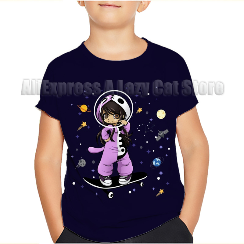 Aphmau kaus kucing anak laki-l - Summer Clothing Toddler ulasan dan harga