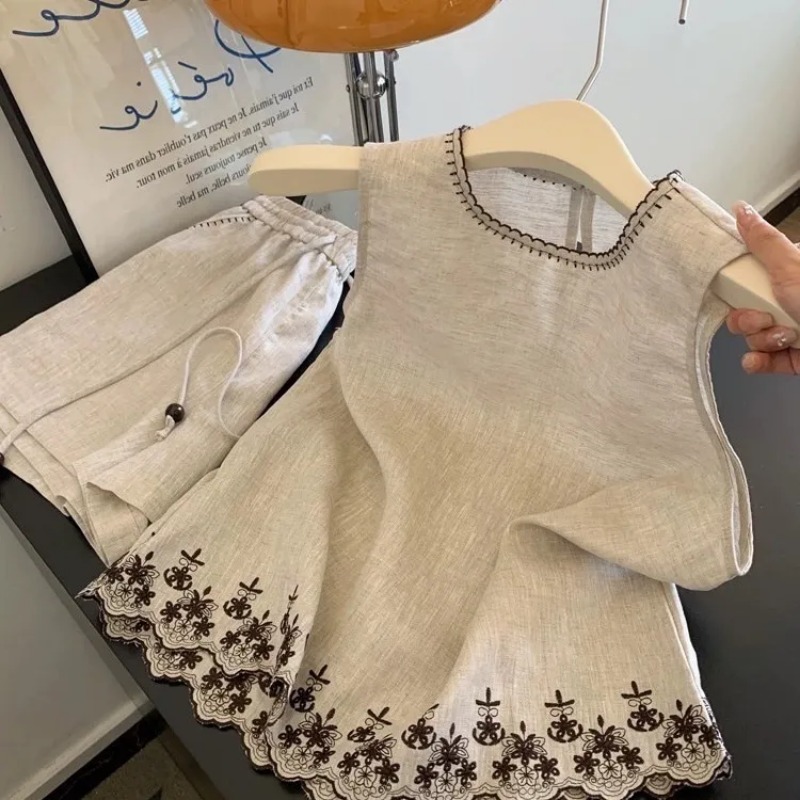 Setelan Dua Potong Wanita Musi - Summer Clothing Linen ulasan dan harga