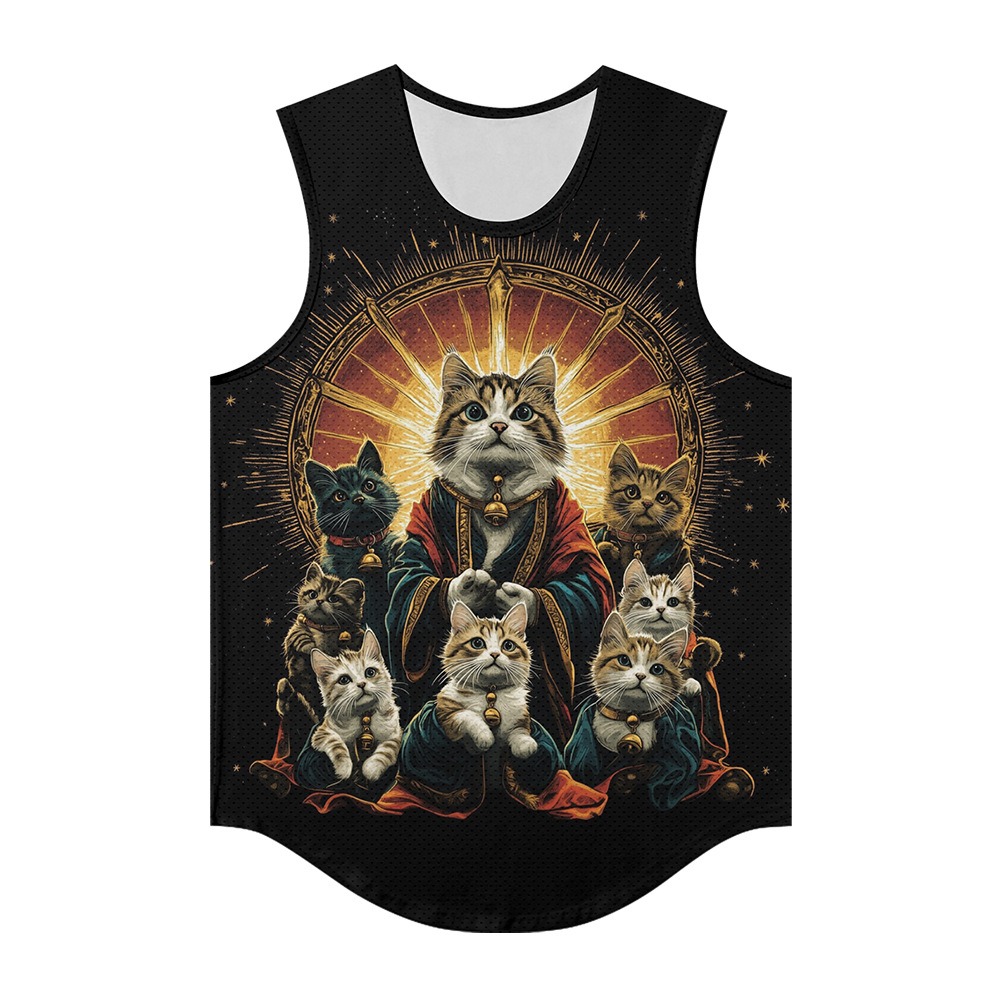 Rompi Pria Trendi Kawaii Kucin - Summer Clothing Essentials Men ulasan dan harga