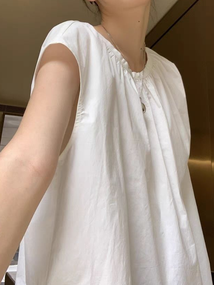 Blus tanpa lengan wanita Vinta - Summer Clothing In French ulasan dan harga