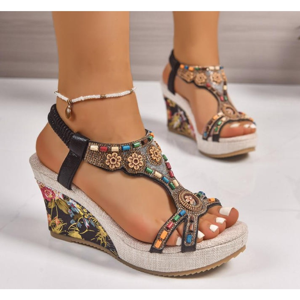 Sandal Wanita Kulit Musim Pana - Summer Clothing Sale ulasan dan harga