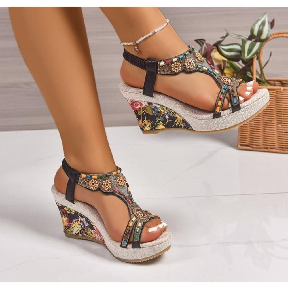 Sandal Wanita Kulit Musim Pana - Summer Clothing Sale ulasan dan harga
