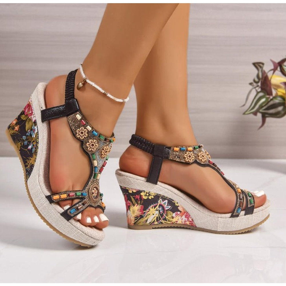 Sandal Wanita Kulit Musim Pana - Summer Clothing Sale ulasan dan harga