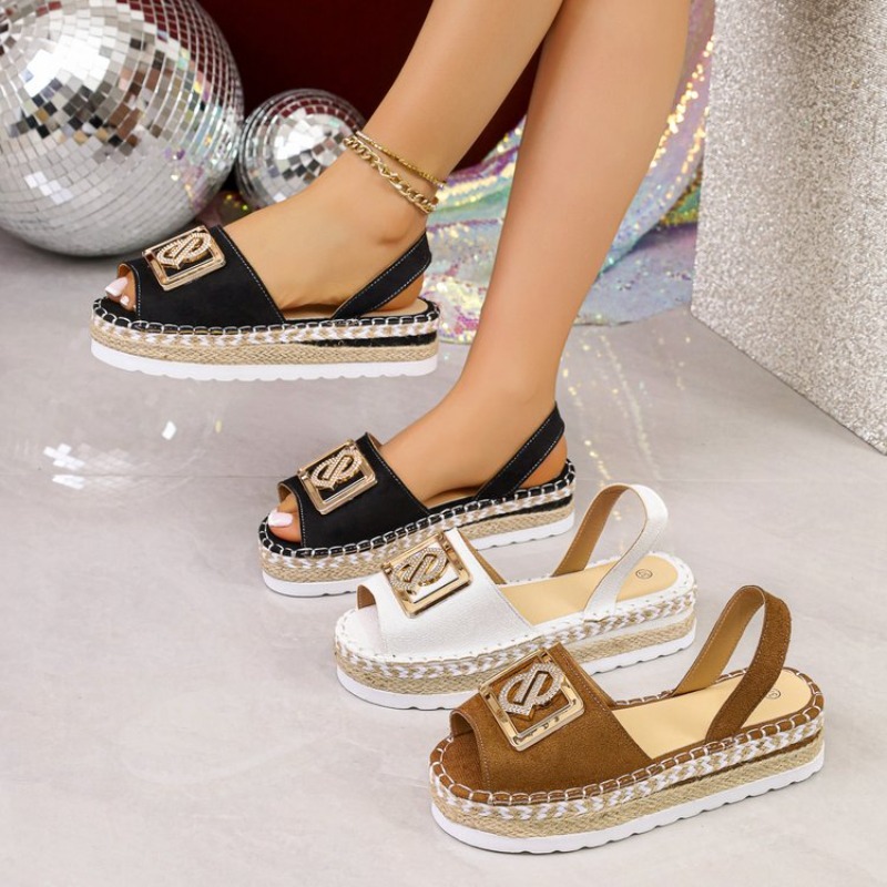 Sandal Espadrille Platform Wan - Espadrille Sandal Women ulasan dan harga