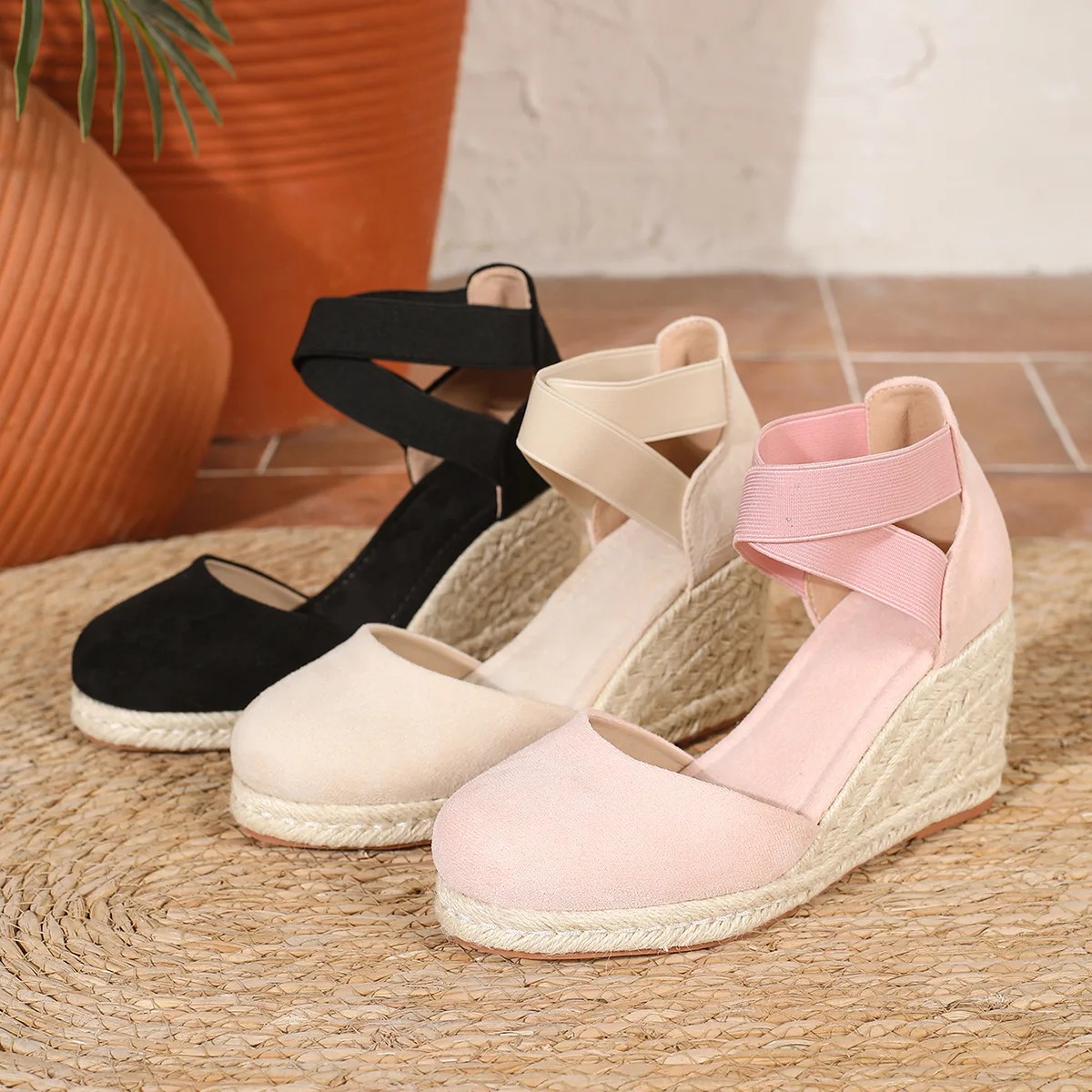 Sandal Wedges Espadrille Wanit - Espadrille Sandal Women ulasan dan harga