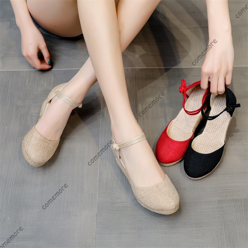 Comemore Sandal Hak Tinggi Sep - Espadrille Sandal Women ulasan dan harga