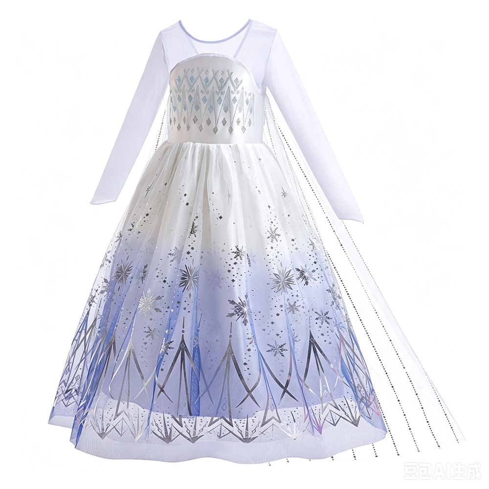Gaun Elsa Putih Kostum Putri C - Summer Dresses Yours Clothing ulasan dan harga