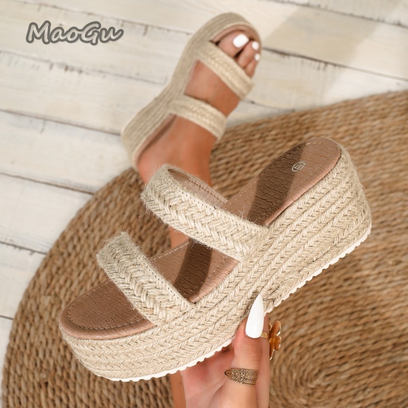 2026 Musim Semi Musim Panas Es - Espadrille Sandal Women ulasan dan harga