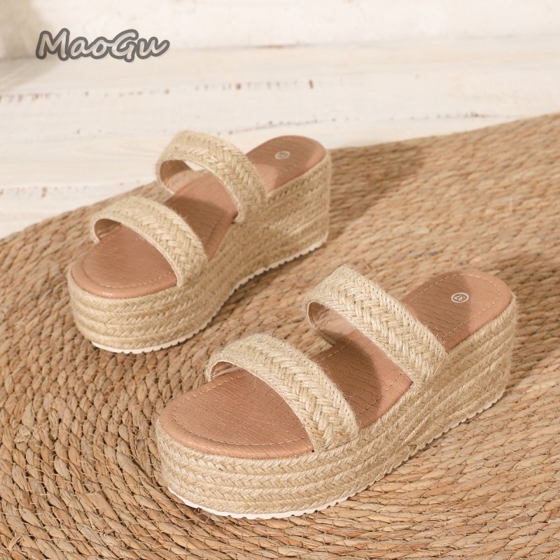 2026 Musim Semi Musim Panas Es - Espadrille Sandal Women ulasan dan harga