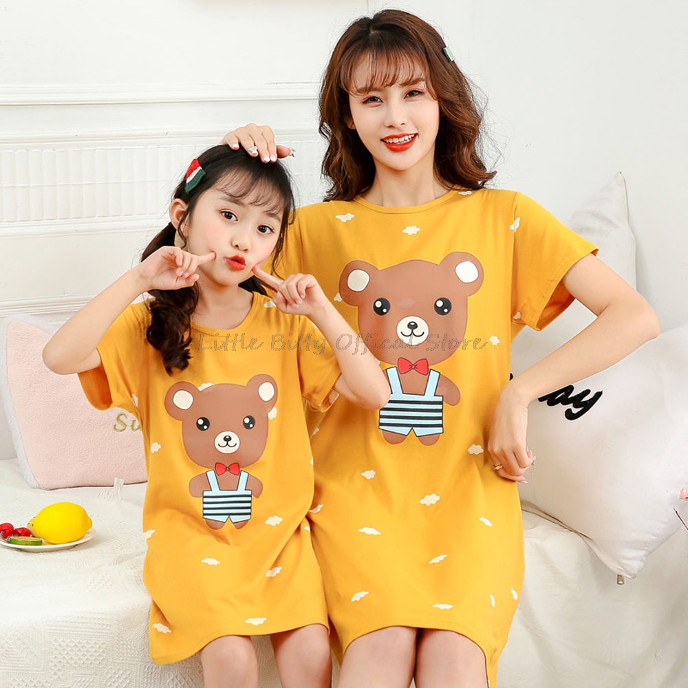 Gaun malam anak perempuan ibu  - Summer Clothing For Teens ulasan dan harga