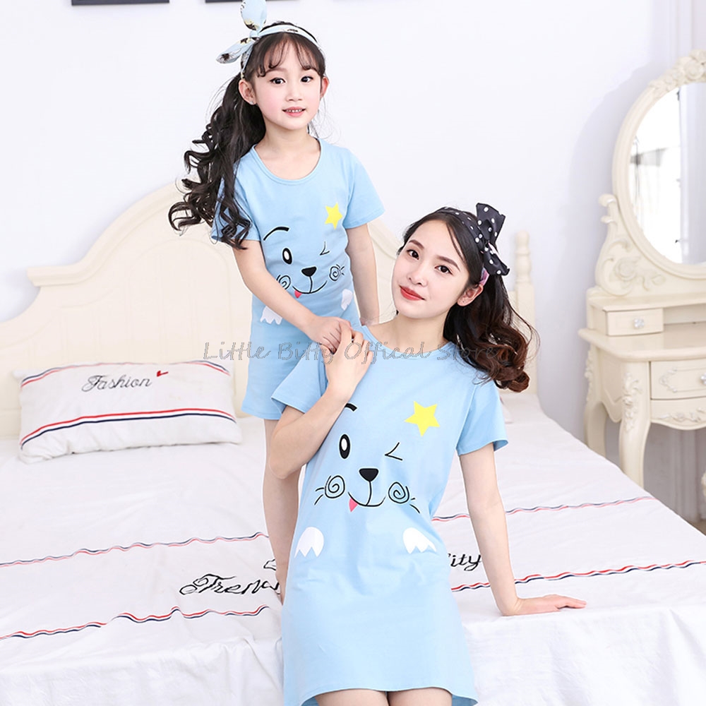 Gaun malam anak perempuan ibu  - Summer Clothing For Teens ulasan dan harga