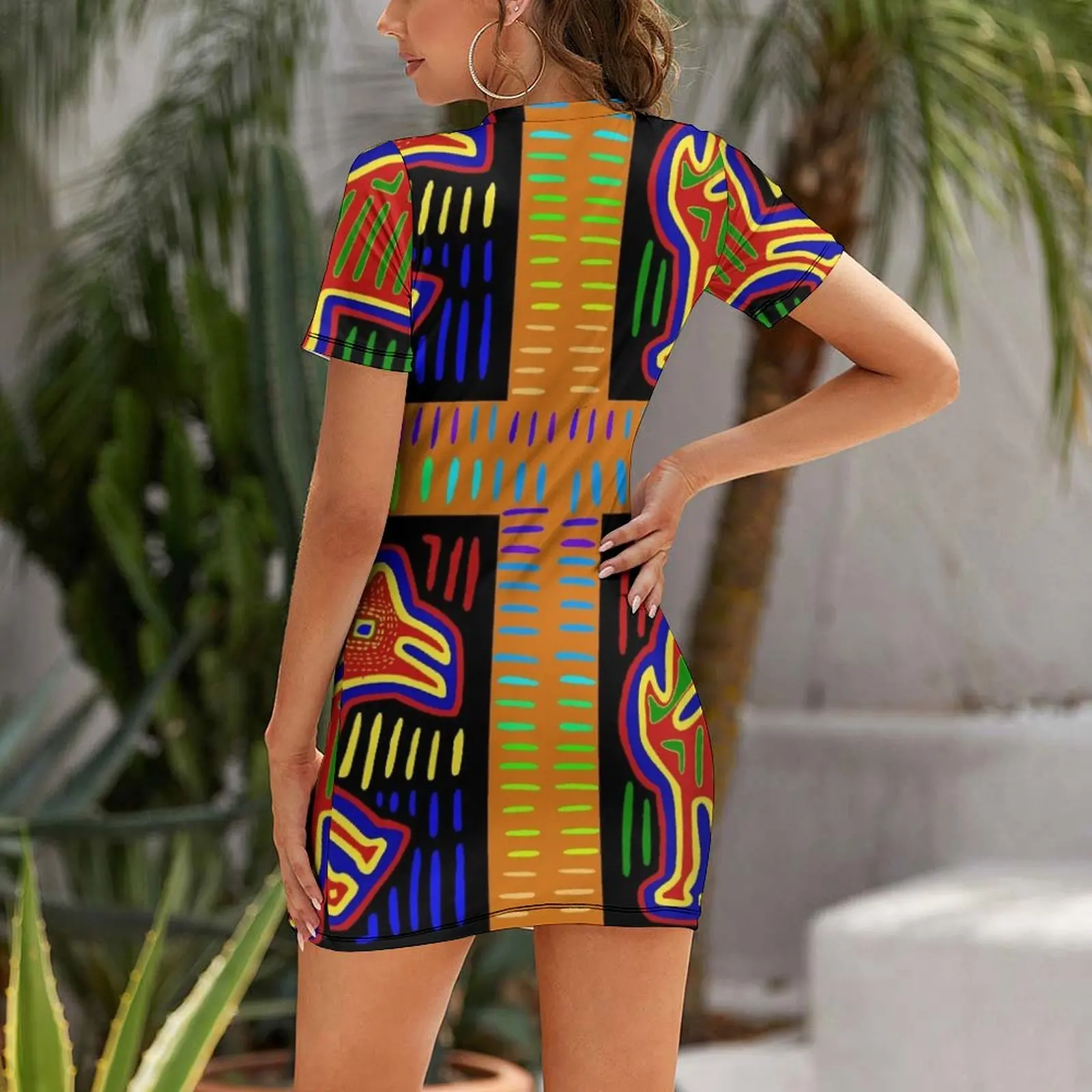 Gaun Lengan Pendek Kuna Indian - Indian Summer Vintage Clothing ulasan dan harga