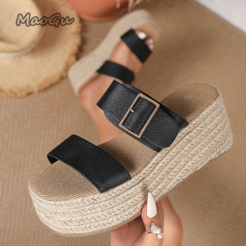 Sandal Espadrille Platform Wan - Espadrille Sandal Women ulasan dan harga