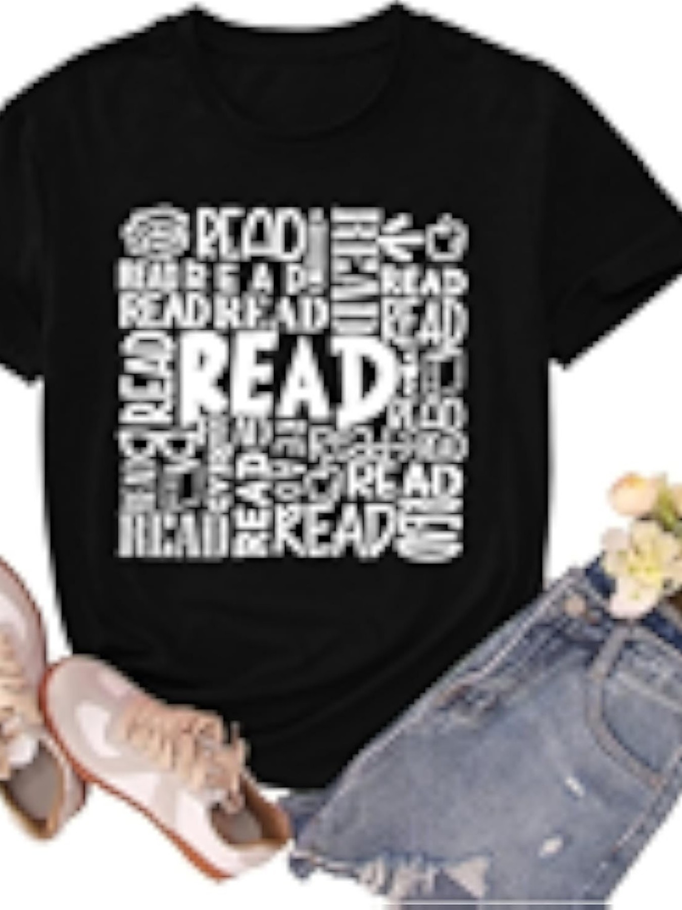 Kaos Lengan Pendek Wanita Ukur - Summer Clothing Must Haves ulasan dan harga