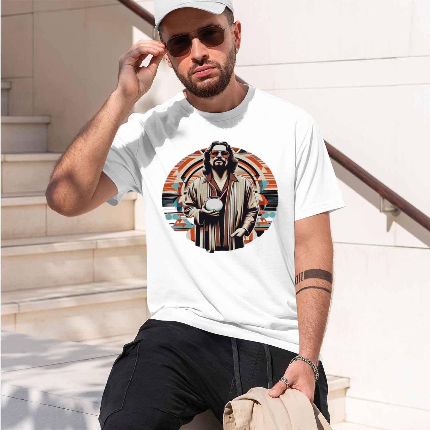 Kaos The Big Lebowski Movie Th - Summer Clothing Essentials Men ulasan dan harga