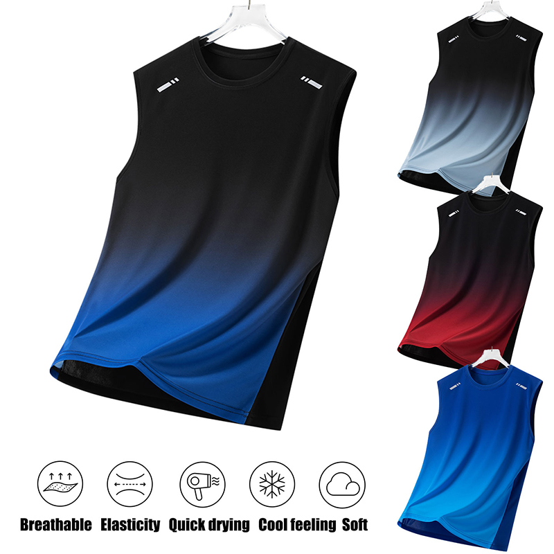 Rompi Olahraga Pria Gradient,  - Summer Clothing For Teens ulasan dan harga
