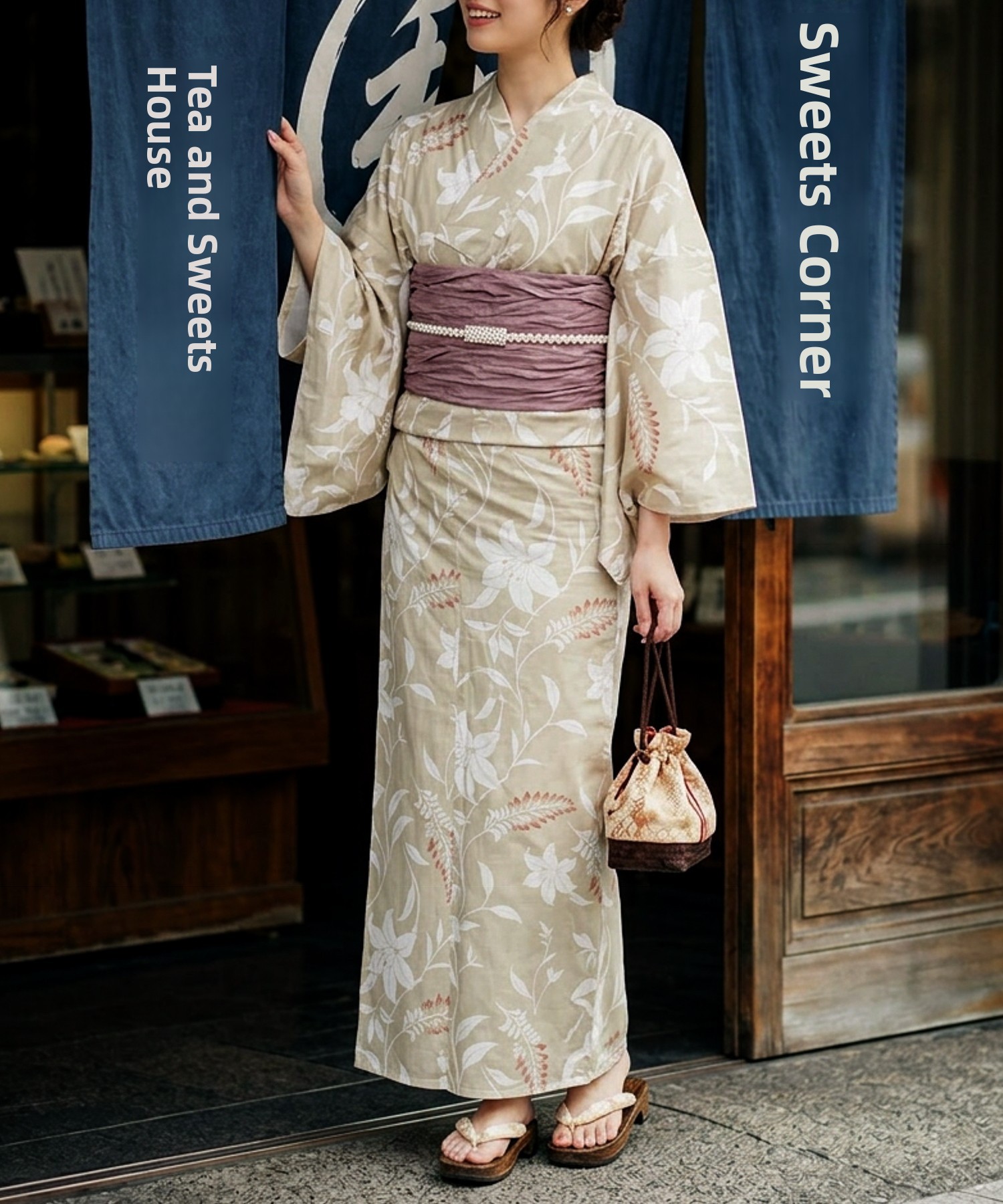 Gaun Yukata Kimono Tradisional - Summer Clothing Linen ulasan dan harga