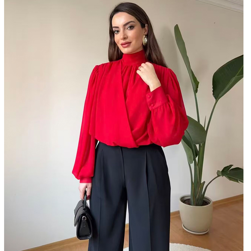 Blus Wanita 2026 Gaya Baru, At - Summer Clothing For Teens ulasan dan harga