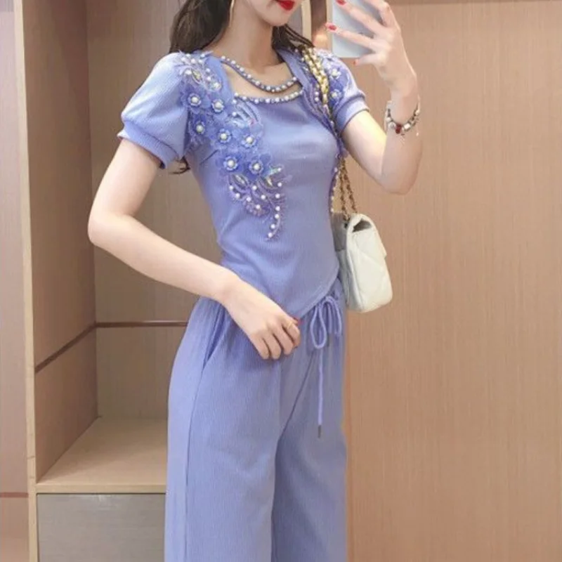 Celana Wanita Model Wide Leg W - Summer Clothing Trends 2025 Women'S ulasan dan harga